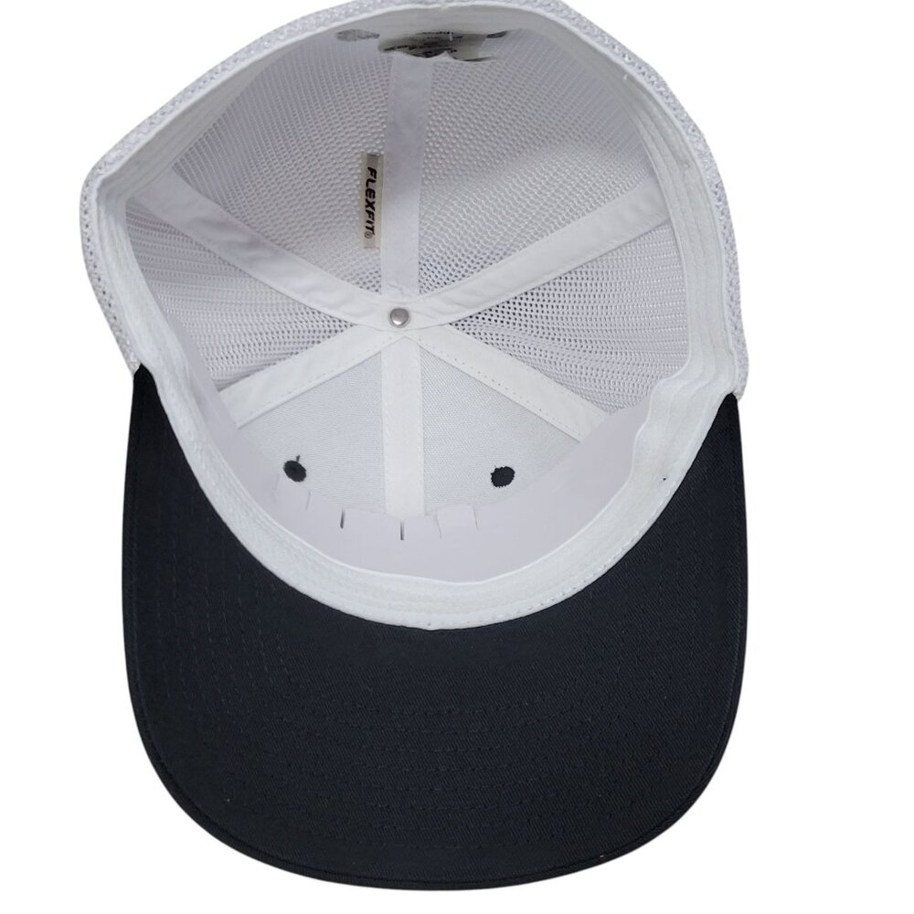 Columbia PFG Hooks Fitted Hat Size L/XL Mesh Back Stretch FlexFit Cap High Crown - Picture 8 of 14